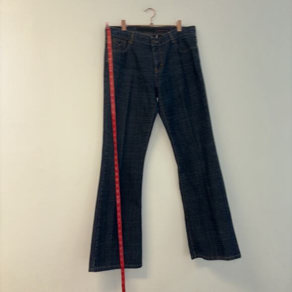 Calvin Klein Womens Jeans Size 13 Bootcut Mid Rise Flare Denim Casual‎ Y2K 70’s - Picture 12 of 12